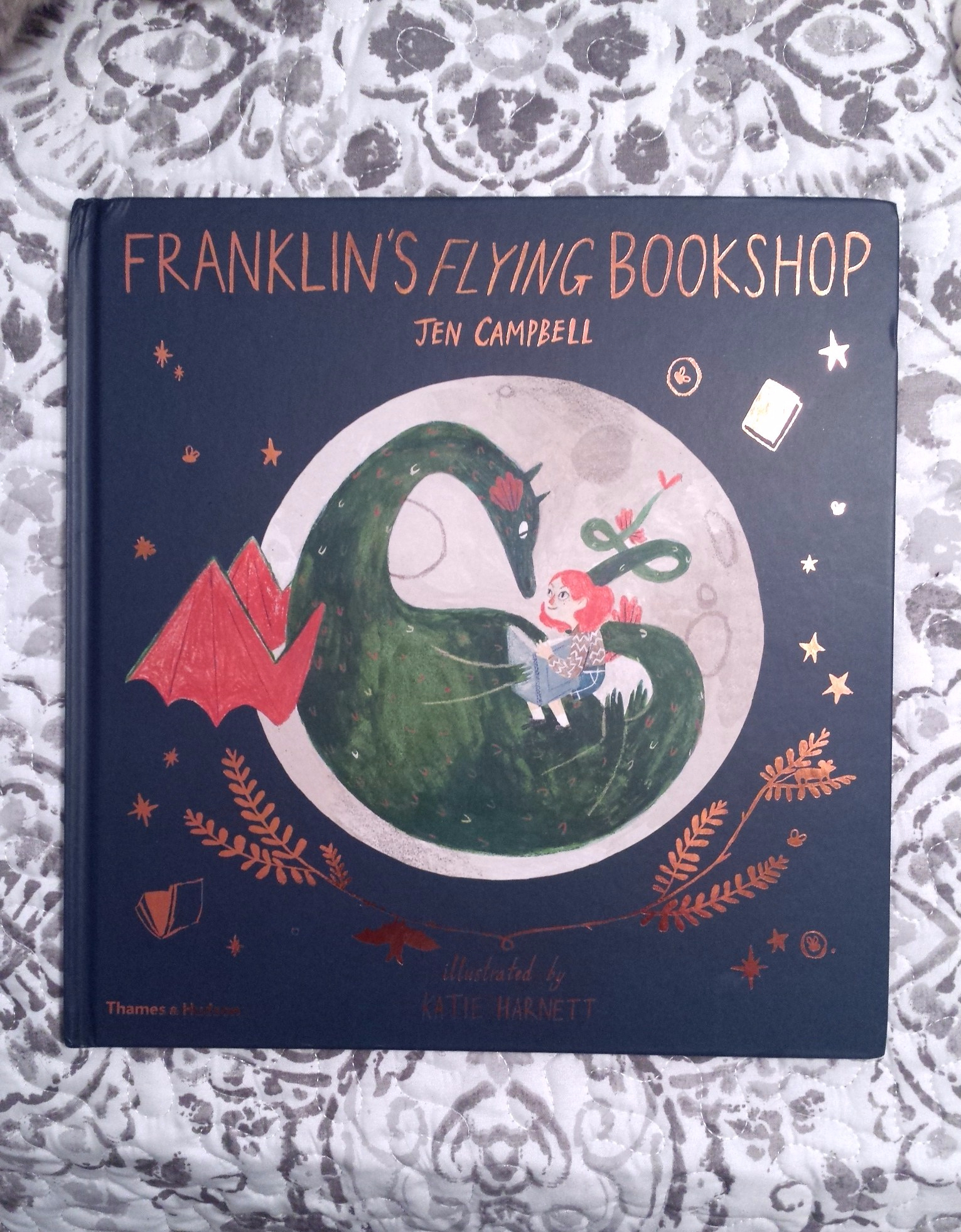 Franklin's Flying Bookshop by Jen Campbell & Katie Harnett