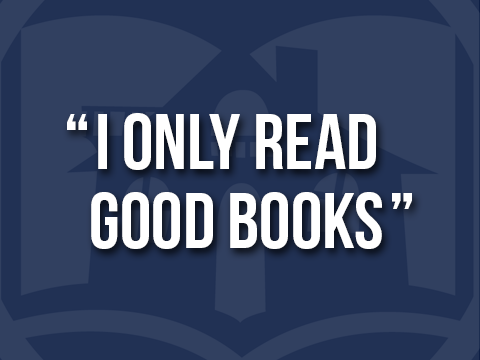 I Only Read Good Books image