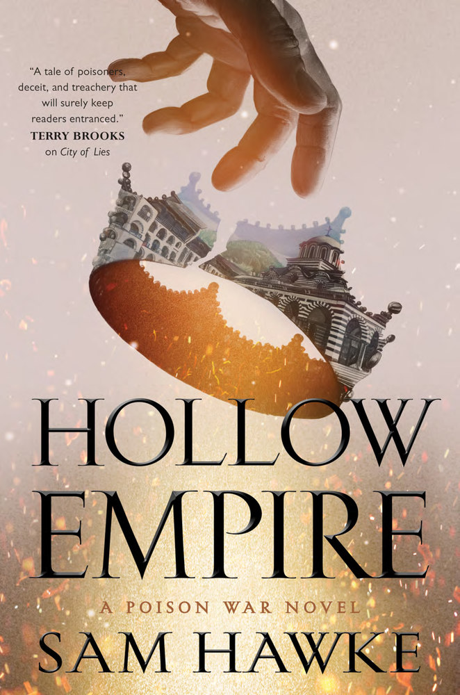 Hollow Empire by Sam Hawke US cover art