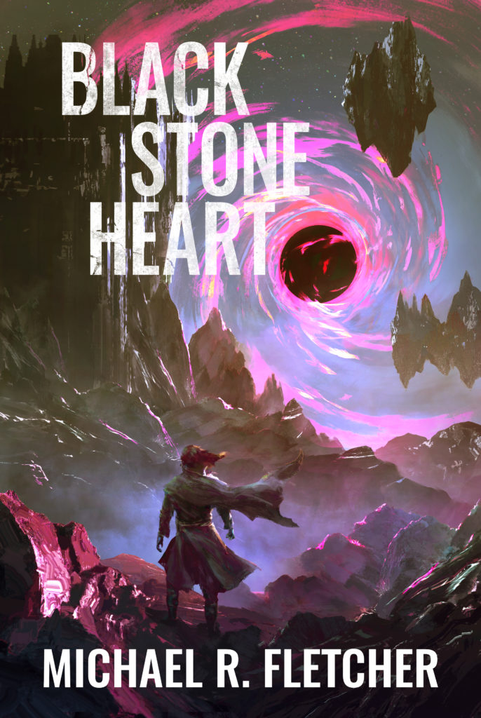 Black Stone Heart by Michael R. Fletcher book cover art