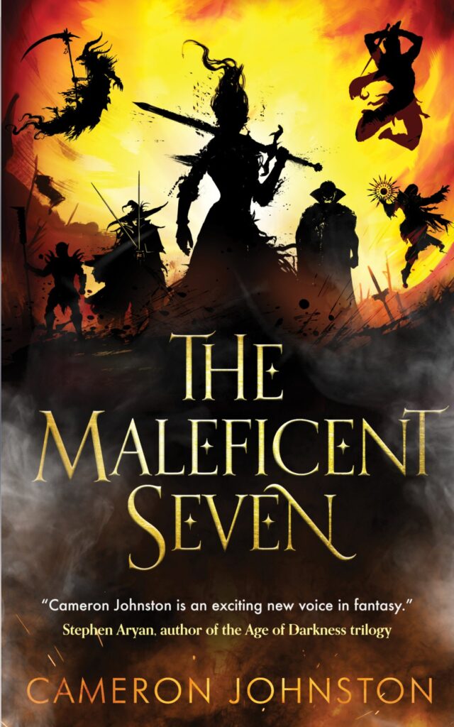 The Maleficent Seven by Cameron Johnston cover art